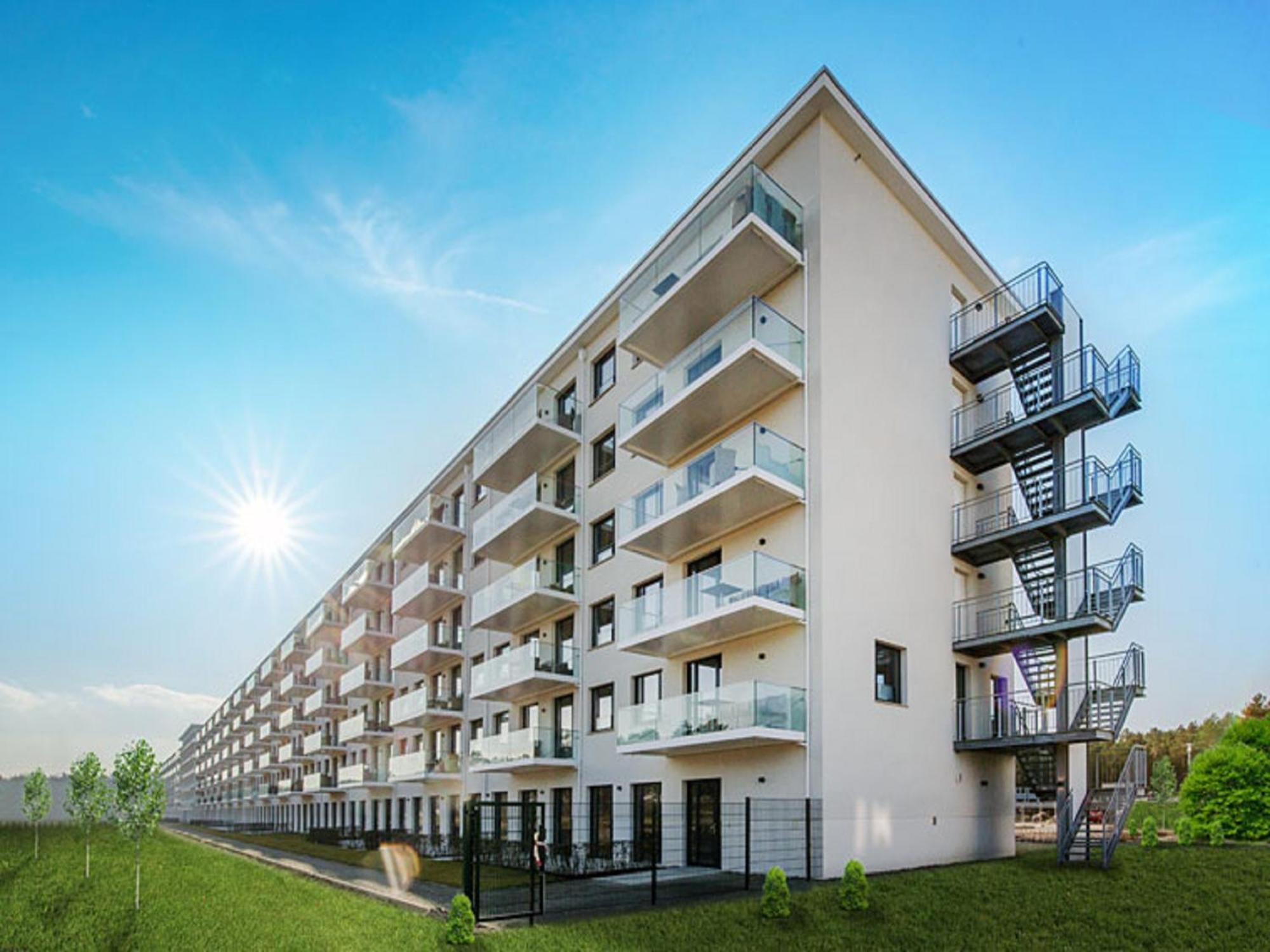 בינץ Duenenresidenz Prora - Ferienwohnung Mit Meerblick, 2 Schlafzimmern, Sauna Und Balkon Np-404 מראה חיצוני תמונה